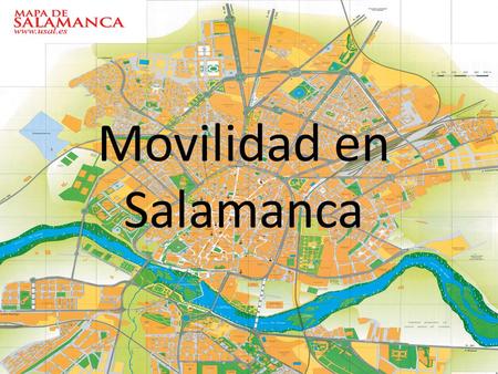Movilidad en Salamanca