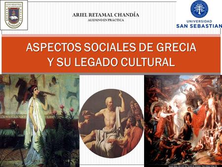ASPECTOS SOCIALES DE GRECIA Y SU LEGADO CULTURAL