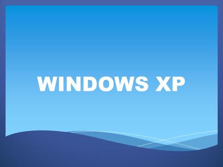 WINDOWS XP.  Windows XP es una versión de Windows, lanzada en octubre de 2001. Su nombre en clave durante la fase de desarrollo fue Whistler, mientras.