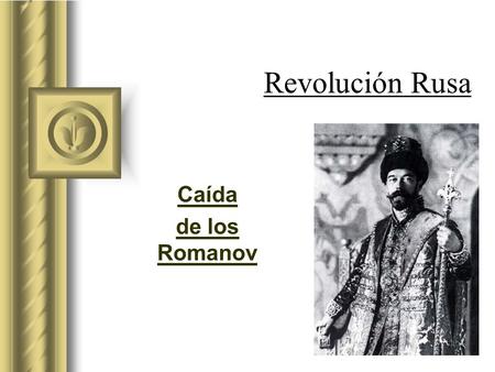 Revolución Rusa Caída de los Romanov. ¿Qué es la revolución rusa? Rusia Zarista 1905 Antecedentes 1917-18 Guerra Civil: ROJOS v/s BLANCOS I Guerra Mundial.