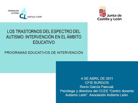 PROGRAMAS EDUCATIVOS DE INTERVENCIÓN