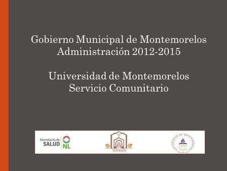 Gobierno Municipal de Montemorelos Administración