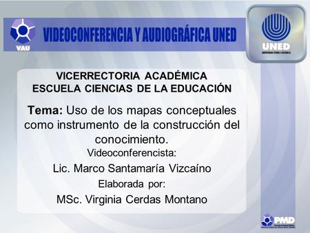 VICERRECTORIA ACADÉMICA ESCUELA CIENCIAS DE LA EDUCACIÓN