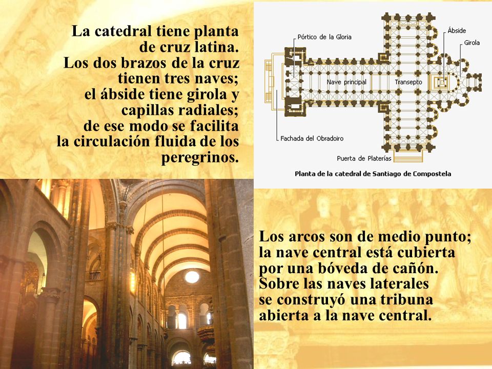 Resultado de imagen de catedral de santiago planta