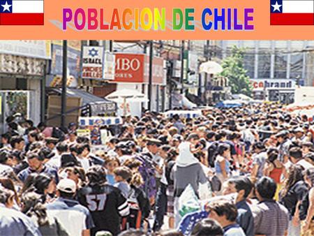 POBLACION DE CHILE                                     
