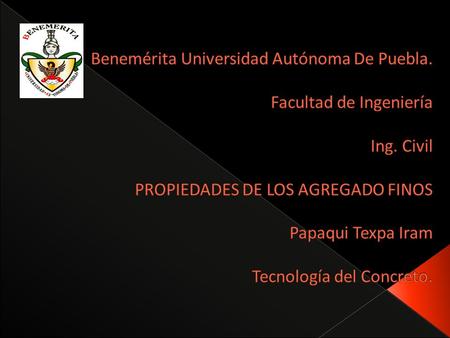 Benemérita Universidad Autónoma De Puebla. Facultad de Ingeniería Ing