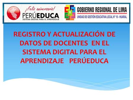 Paso 1 Registro en PerúEduca