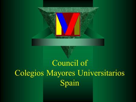Council of Colegios Mayores Universitarios Spain.