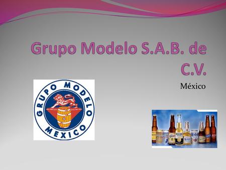 Grupo Modelo S.A.B. de C.V. México.