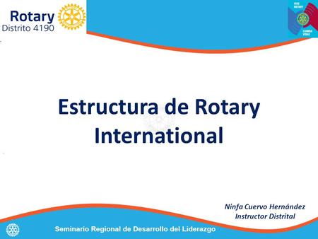 Estructura de Rotary International