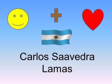 Carlos Saavedra Lamas. Carlos Saavedra Lamas nació el 1 de Noviembre de 1878 en Buenos Aires. Fue político, diplomático y jurista argentino. Galardonado.