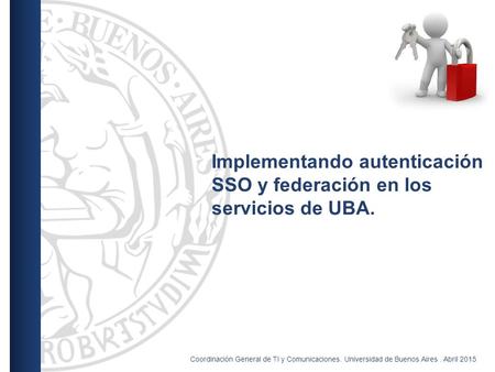 Implementando autenticación SSO y federación en los servicios de UBA.
