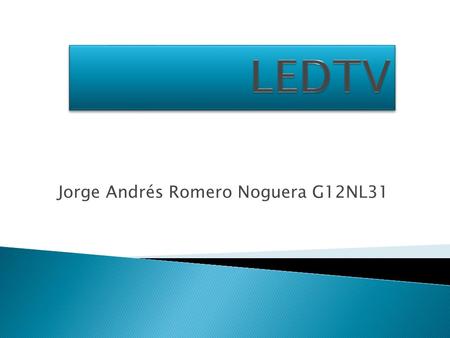 Jorge Andrés Romero Noguera G12NL31