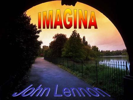 IMAGINA John Lennon.