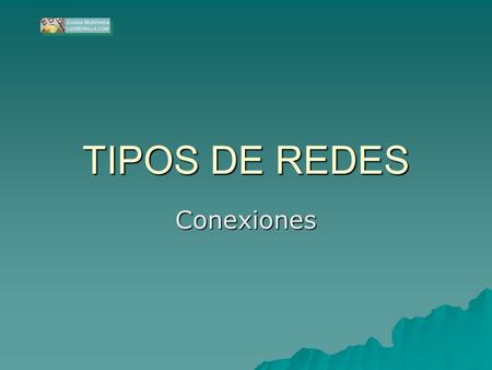 TIPOS DE REDES Conexiones.