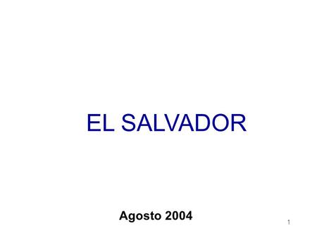 1 EL SALVADOR Agosto 2004. 2 INDICE I.LIMITES DE INVERSION 3 II.NORMAS DE VALORACION 11 III.NORMAS DE CUSTODIA 14 IV.NORMAS DE RESOLUCION DE CONFLICTOS.
