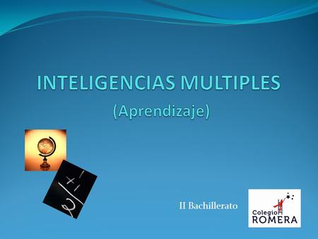 INTELIGENCIAS MULTIPLES (Aprendizaje)