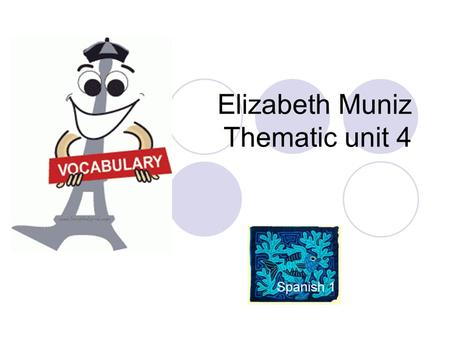 Elizabeth Muniz Thematic unit 4. La biblioteca Library Taijah lee un libro en la biblioteca.