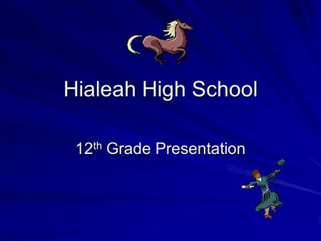 Hialeah High School 12 th Grade Presentation. LISTADO DEL GRADUANDO Estimado Graduando: En los próximos meses necesitarás completar, entregar y dar seguimiento.