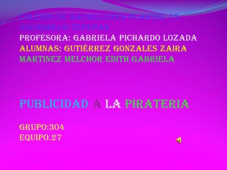 Colegio de bachilleres plantel 13 xochimilco-tepepan Profesora: Gabriela Pichardo Lozada alumnas: Gutiérrez Gonzales Zaira MARTINEZ MELCHOR EDITH GABRIELA.
