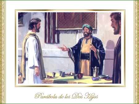 «En efecto, Juan vino a ustedes por el camino de la justicia y no creyeron en él; en cambio, los publicanos y las prostitutas creyeron en él. Pero ustedes,