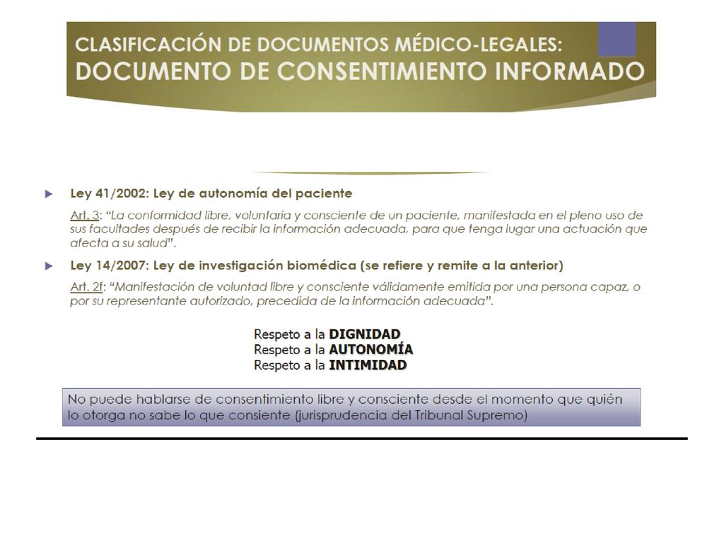 Documentos M Dico Legales Definici N Y Caracter Sticas Ppt Descargar