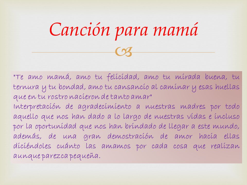 Canci De Mama | para ti mamita ppt video online descargar Canci De Mama | para ti mamita ppt video online descargar