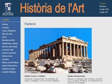 Història de l'Art Partenó Clàssic Modern Segle XIX Segle XX CLASSIC