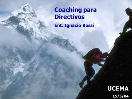 Coaching para Directivos