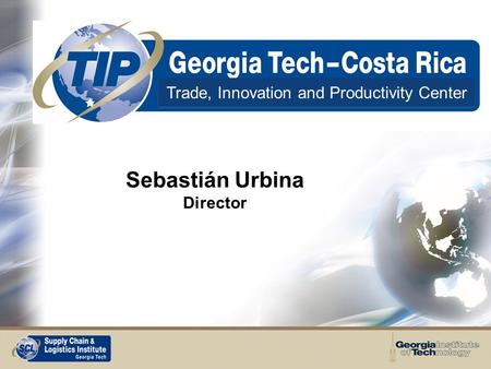 1 Trade, Innovation and Productivity Center Sebastián Urbina Director.
