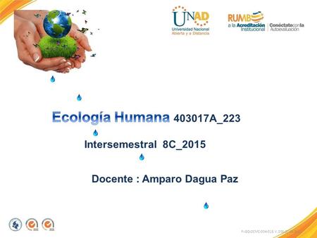 Ecología Humana A_223 Intersemestral 8C_2015