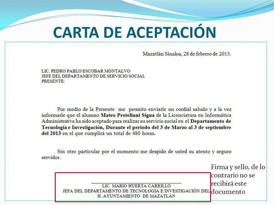Carta De Aceptacion Ejemplo About Quotes K