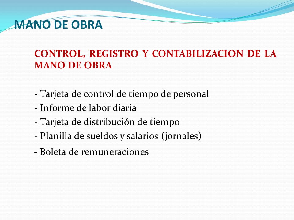 Sueldos Y Salarios Control Y Contabilizacion Trabajos De | mano de obra cpc dario rojas aguilar ppt descargar Sueldos Y Salarios Control Y Contabilizacion Trabajos De | mano de obra cpc dario rojas aguilar ppt descargar
