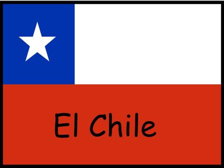 El Chile.