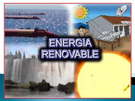 Una energía renovable, limpia o alternativa, es aquella energía que en el proceso de extracción, producción, distribución y aprovechamiento NO produce.