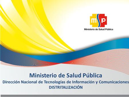 Ministerio de Salud Pública