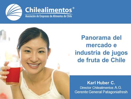 Panorama del mercado e industria de jugos de fruta de Chile