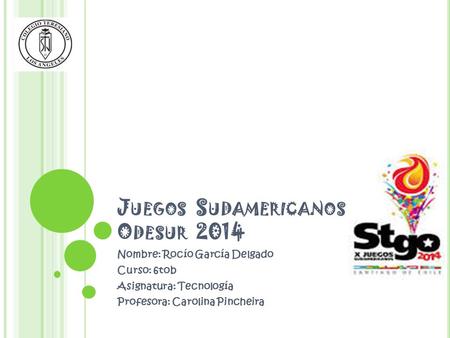 Juegos Sudamericanos Odesur 2014