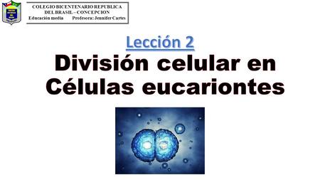 División celular en Células eucariontes
