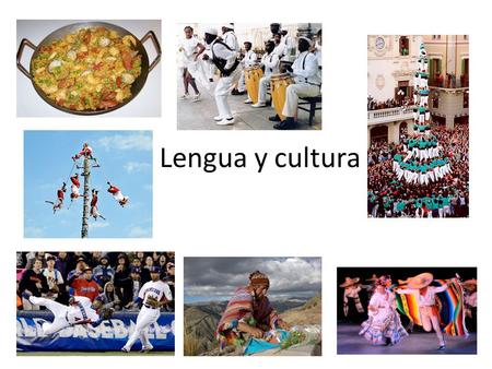 Lengua y cultura.