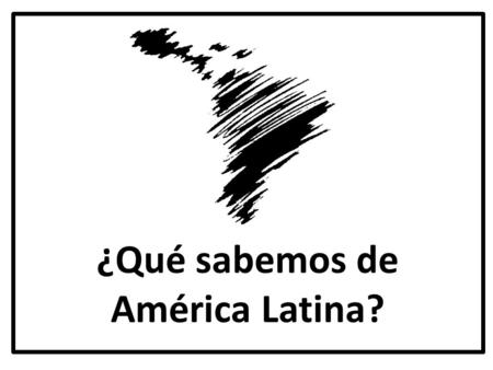 ¿Qué sabemos de América Latina?. A) MedinaceliB) Bogotá C) Sao Paulo D) La Habana ¿En qué ciudad está la famosa figura de «Cristo» de la imagen?