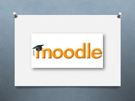 Moodle es un completo sistema para la creación y administración de cursos