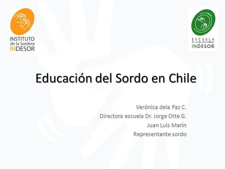 Educación del Sordo en Chile