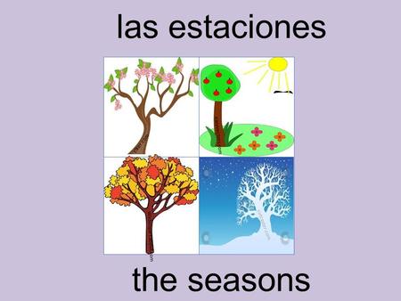 las estaciones the seasons easyvectors.com clker.com cutcaster.com
