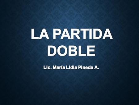 Lic. María Lidia Pineda A.