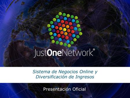 Sistema de Negocios Online y Diversificación de Ingresos Presentación Oficial.