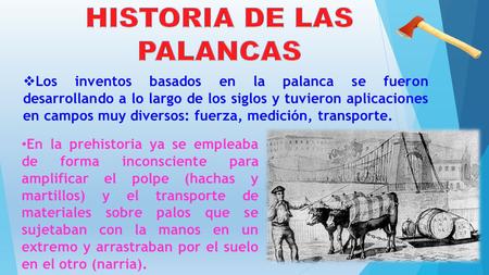 HISTORIA DE LAS PALANCAS