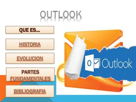 Outlook es un software que no solo le permite enviar, recibir y administrar el correo electrónico, sino que también administra el calendario y los contactos,