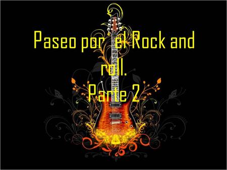 Paseo por el Rock and roll. Parte 2 El soul hace quizá, la aportación más importante al genero rock, gracias a la “sacrílega” mezcla de gospel y rhythm.