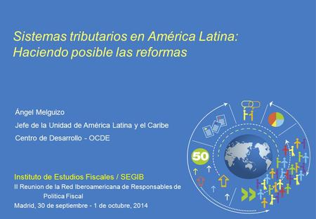 Instituto de Estudios Fiscales / SEGIB II Reunion de la Red Iberoamericana de Responsables de Politica Fiscal Madrid, 30 de septiembre - 1 de octubre,